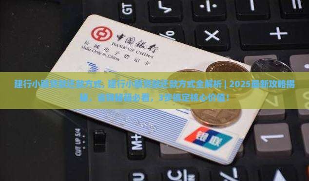 建行小额贷款还款方式