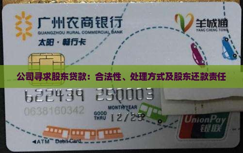 公司寻求股东贷款