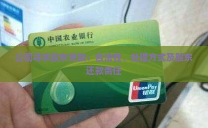 公司寻求股东贷款