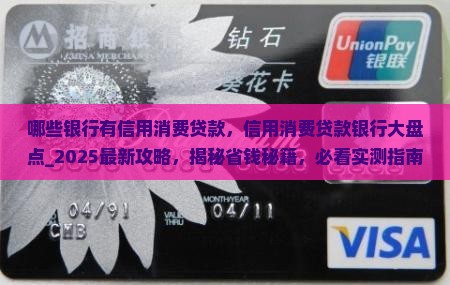 哪些银行有信用消费贷款