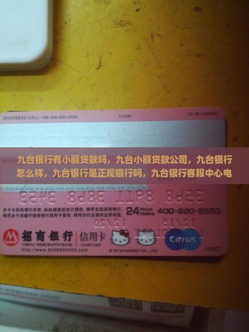 九台银行有小额贷款