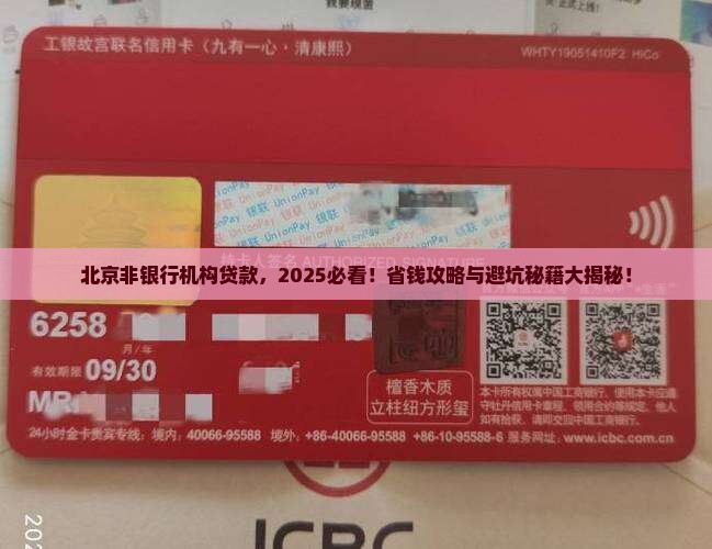 北京非银行机构贷款