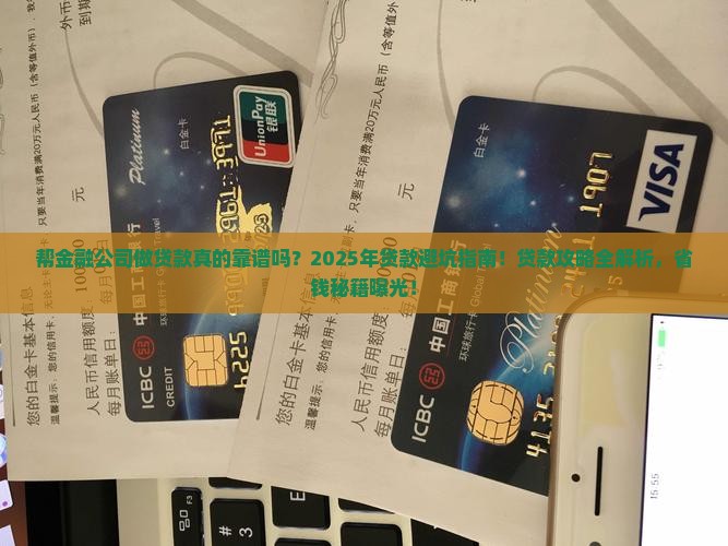 帮金融公司做贷款