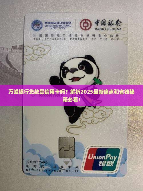 万峰银行贷款是信用卡吗