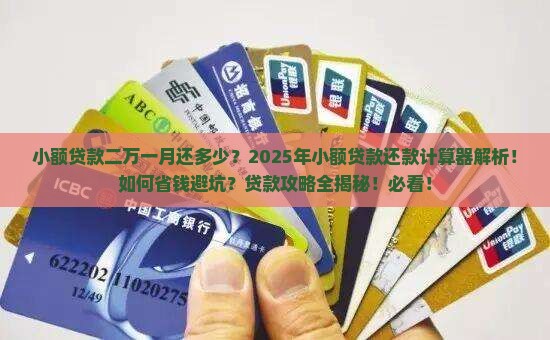 小额贷款二万一月还多少