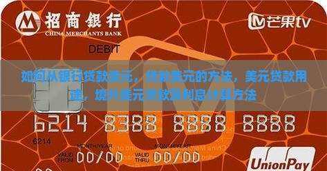 如何从银行贷款美元