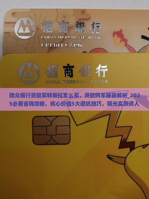微众银行贷款买特斯拉怎么买