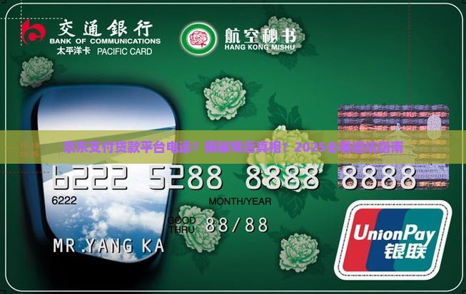 京东支付贷款平台电话