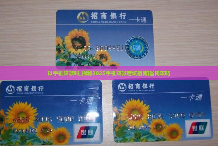 以手机贷款吗