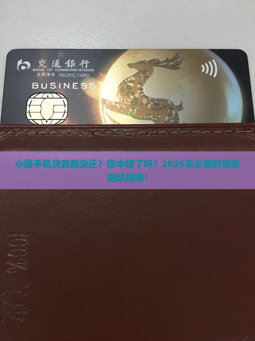 小额手机贷款都没还