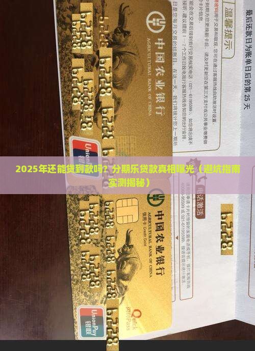 分期乐现在还可以贷款吗