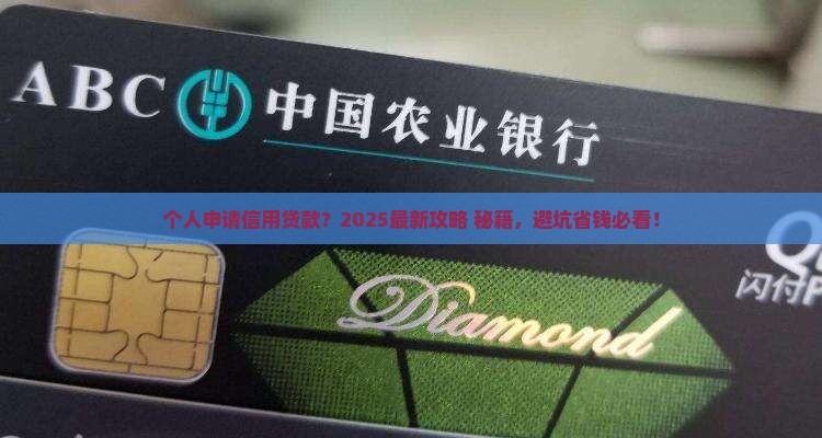 个人能否申请信用贷款