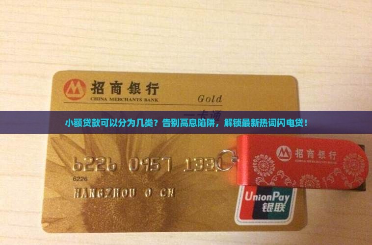 小额贷款可以分为几类