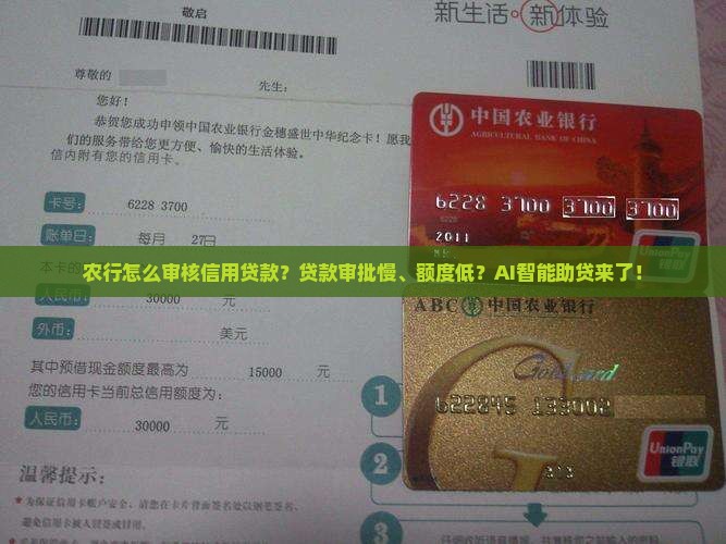 农行怎么审核信用贷款