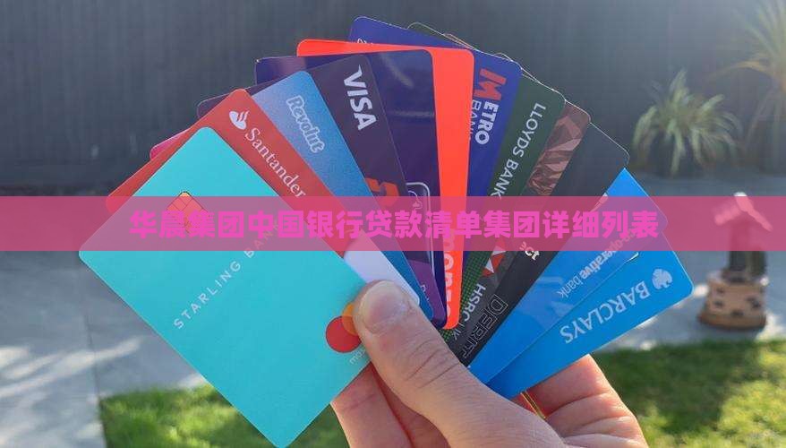 华晨集团中国银行贷款清单集团详细列表