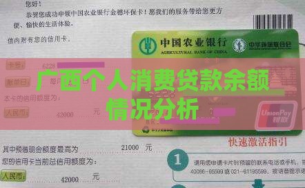 广西个人消费贷款余额情况分析