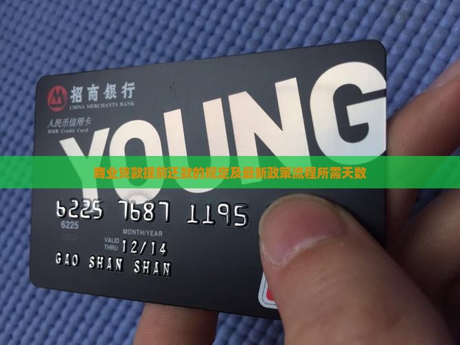 商业贷款提前还款的规定及最新政策流程所需天数