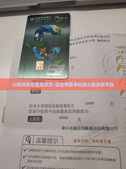小额贷款苹果哪家贷-适合苹果手机的小额贷款平台
