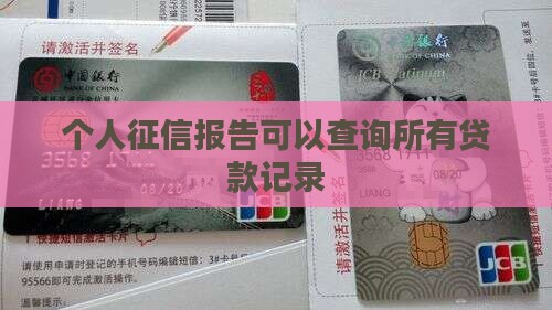 个人征信报告可以查询所有贷款记录