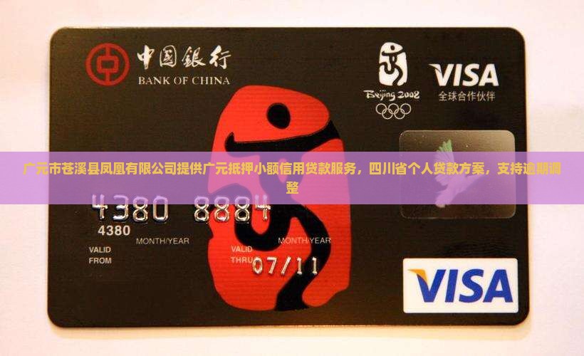 广元无抵押小额信用贷款