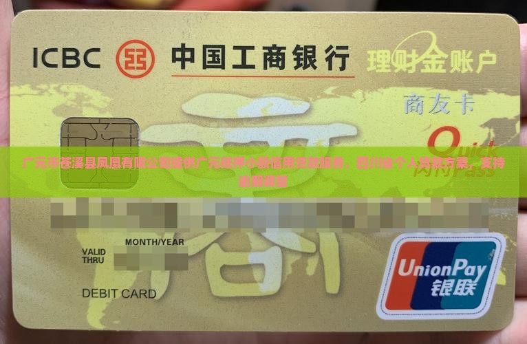 广元无抵押小额信用贷款