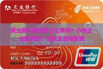 就业局小额贷款什么条件