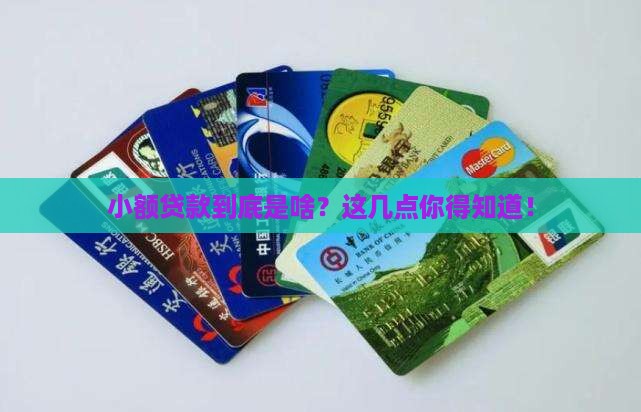 小额贷款指的哪些方面呢