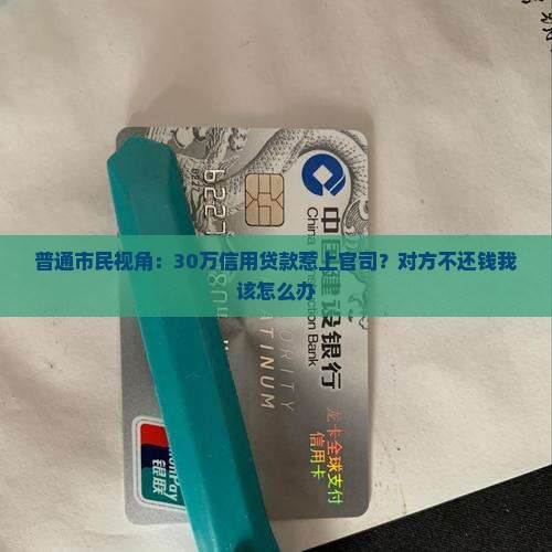信用贷款经济纠纷案