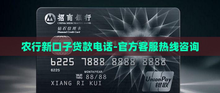 农行新口子贷款电话