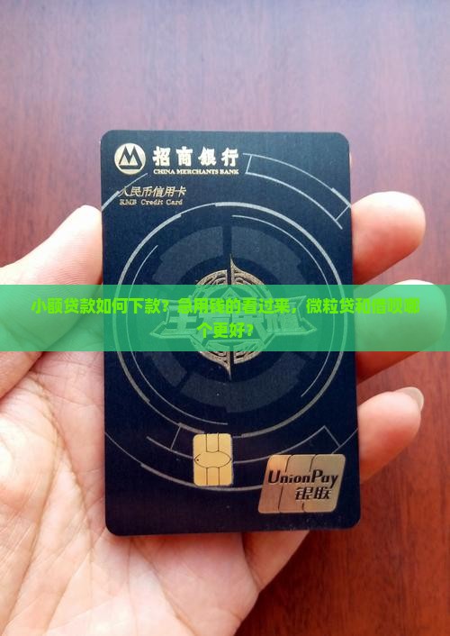 小额贷款如何下款