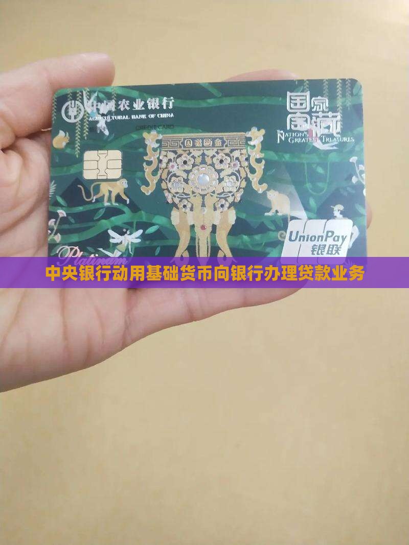 中央银行办贷款