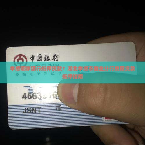 孝感哪家银行抵押贷款