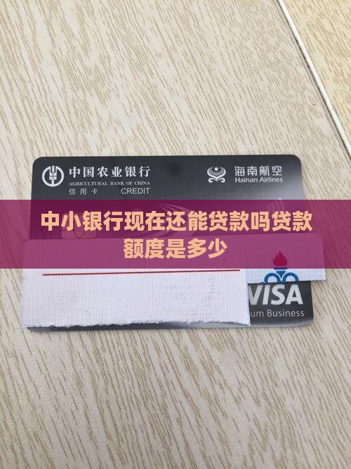 中小银行现在还能贷款吗