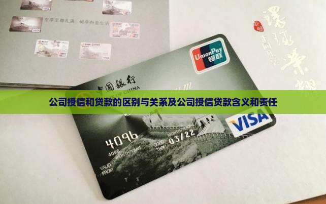 公司授信和贷款