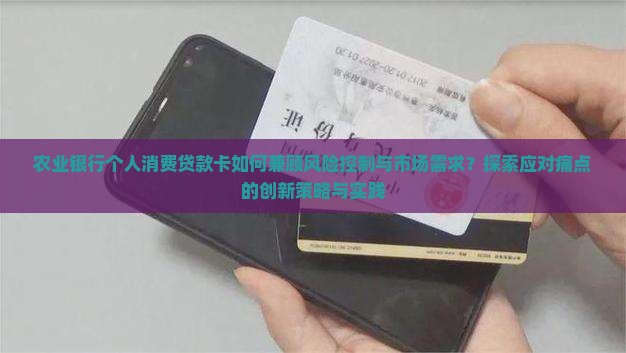 农业银行个人消费贷款卡
