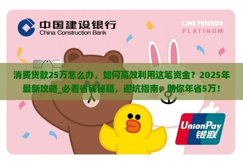 消费贷款25万怎么办