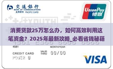 消费贷款25万怎么办