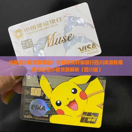 仪陇县的小额贷款有哪些
