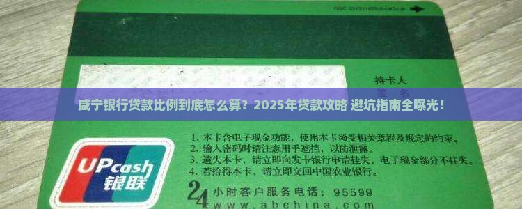 咸宁银行贷款比例