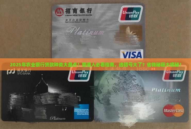 农业银行贷款种类