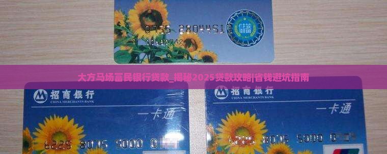 大方马场富民银行贷款