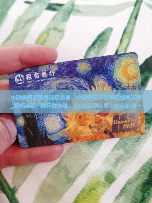 小微快贷贷款用途怎么写