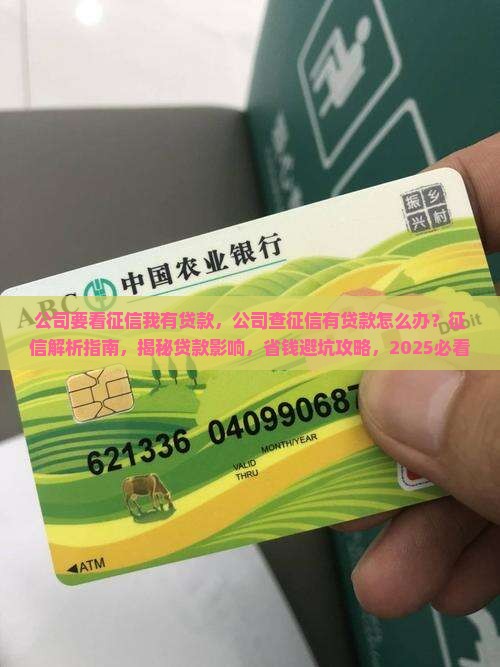 公司要看征信我有贷款