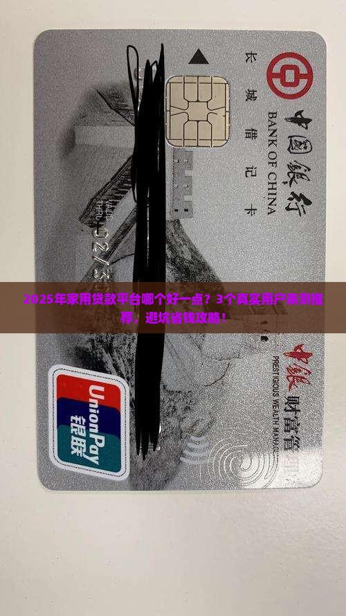 家用贷款平台哪个好一点