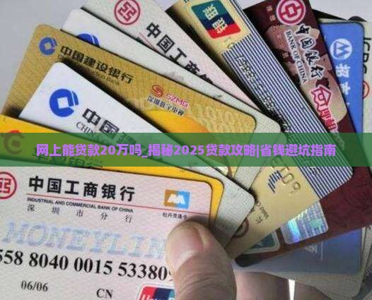 网上能贷款20万吗