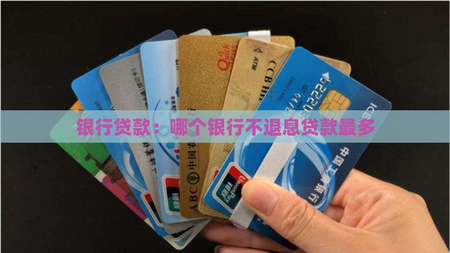 哪个银行不退息贷款最多