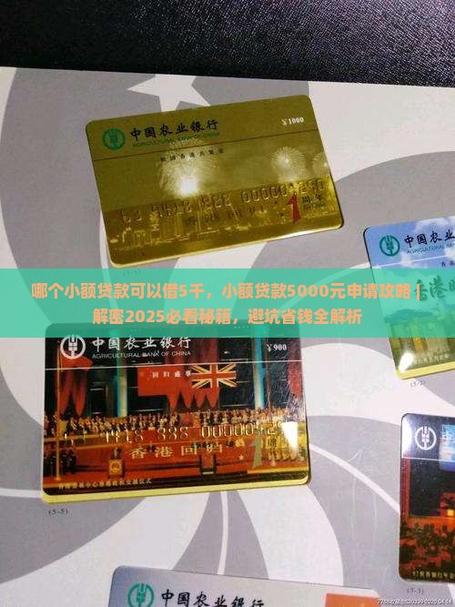 哪个小额贷款可以借5千