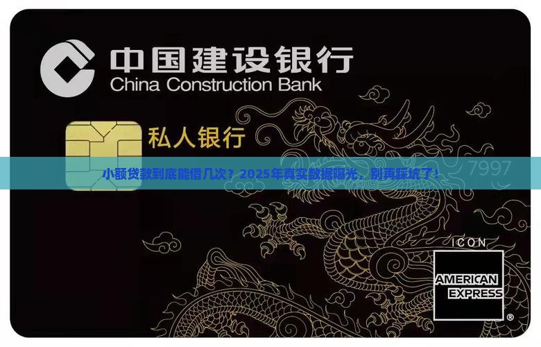 小额贷款的次数