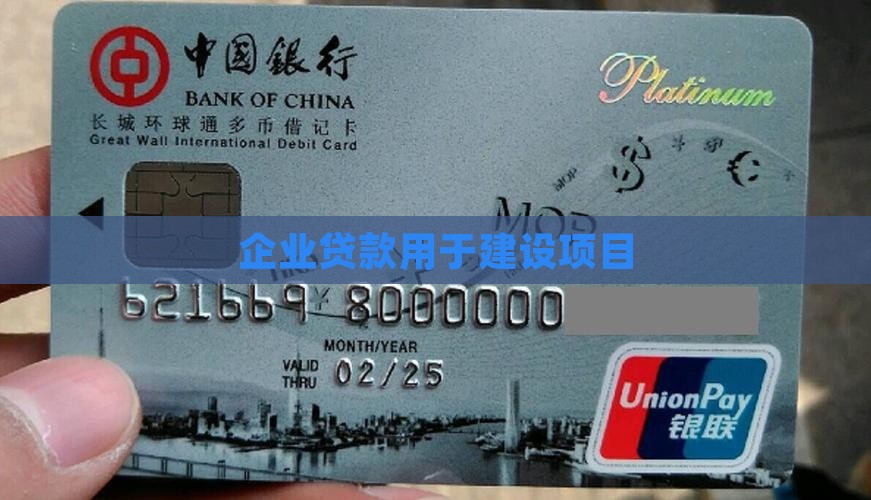帮公司贷款用于建设项目