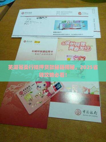 芜湖寄卖行抵押贷款公司